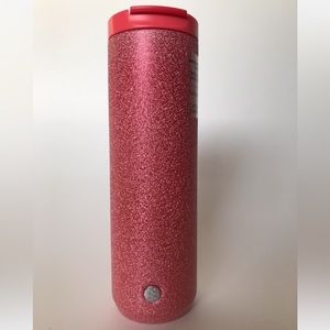 COPY - Starbucks 2022 Spring Neon Coral/Pink Sparkly Stainless Steel 20oz Tumbl…